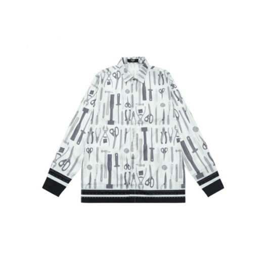❤펜디 남성 화이트 셔츠 - Fendi Mens White Shirts - fec1069x