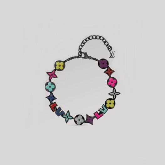 ❤루이비통 여성 블랙 골드 팔찌 - Louis vuitton Womens Gold Bangle - acc1950x
