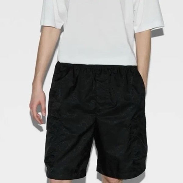 ✨구찌 남성 블랙 반바지 - Gucci Mens Black Half-pants - guc1119x