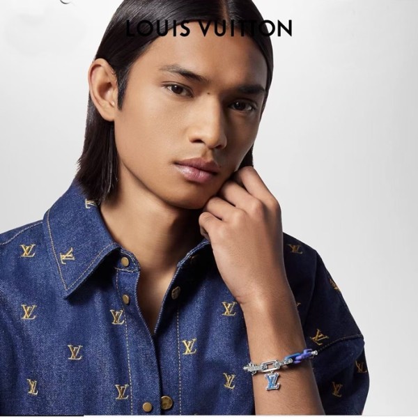✨루이비통 남성 체인 팔찌 - Louis vuitton Mens Chain Bangle - acc2124x