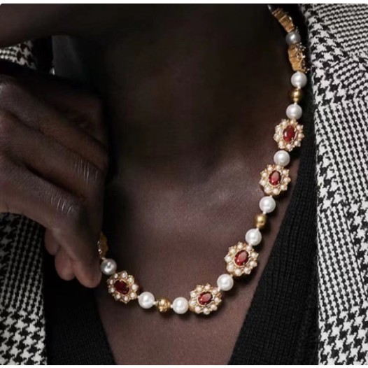 ❤루이비통 여성 다이너스티 플라워 목걸이 - Louis vuitton Womens Dynasty Necklace - acc2131x