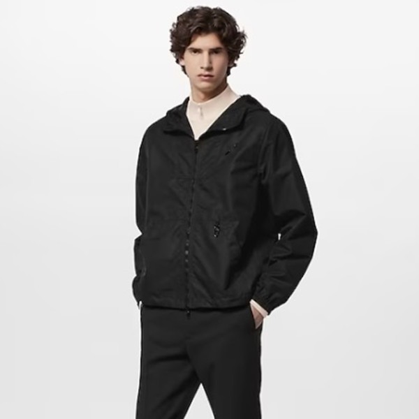 ✨루이비통 남성 블랙 양면 재킷 - Louis vuitton Mens Black Jackets - lvc1107x