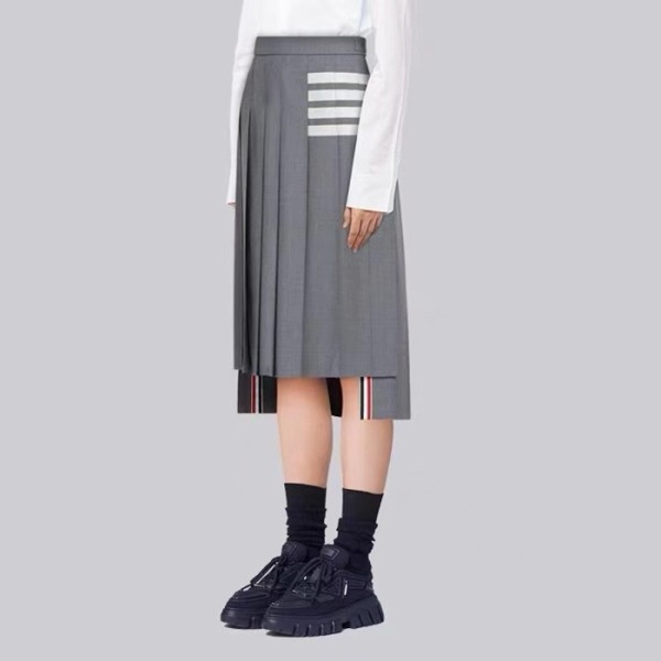 ✨톰브라운 여성 그레이 스커트 - Thom Browne Womens Gray Skirts - thc1209x
