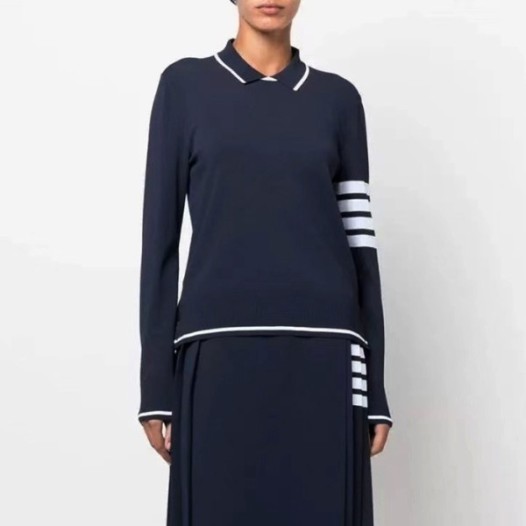 ❤톰브라운 여성 폴로 니트 - Thom Browne Womens Knits - thc1235x