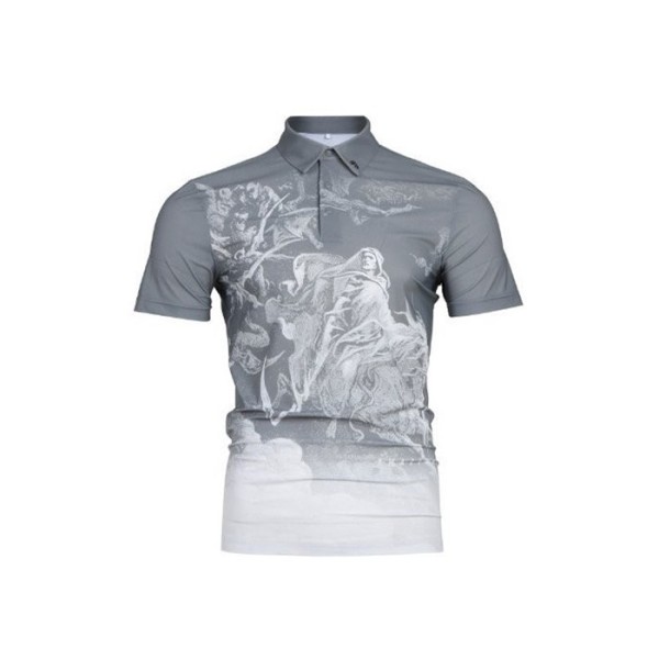 ✨[AMAZINGCRE] 어메이징크리 남성 단테 인페르노 카라 티셔츠 - gol1157x