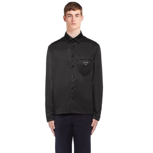 ❤매장판 프라다 남성 블랙 셔츠 - Prada Mens Black Dress Shirts - prc1333x