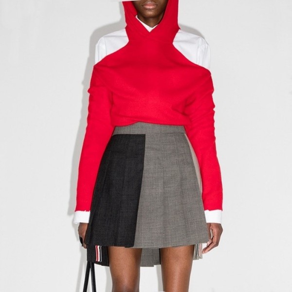 ✨톰브라운 여성 그레이 스커트 - Thom Browne Womens Gray Skirts - thc1355x