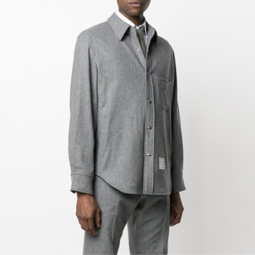 ❤톰브라운 남성 베이직 셔츠 - Thom Browne Mens Dress Shirts - thc1365x