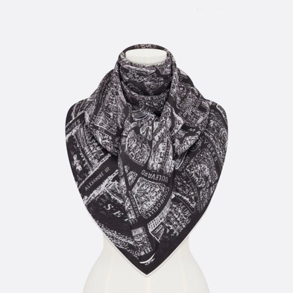 ✨디올 여성 플랑 드 파리 스카프 - Dior Womens Plan de Paris Scarf - acc2196x