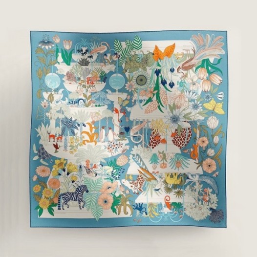 ❤에르메스 여성 블루 스카프 - Hermes Womens Blue Scarf - acc2199x