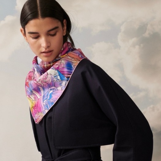 ❤에르메스 여성 핑크 스카프 - Hermes Womens Pink Scarf - acc2208x