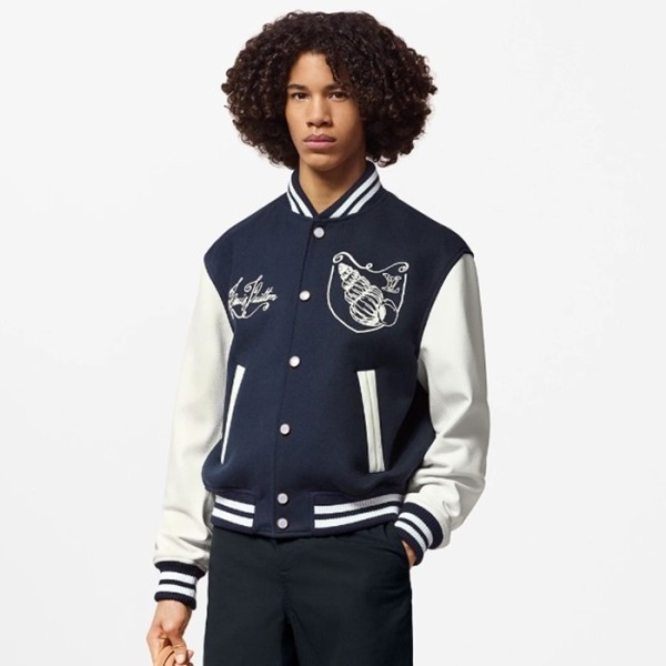 ✨루이비통 남성 네이비 재킷 - Louis vuitton Mens Navy Jackets - lvc1407x