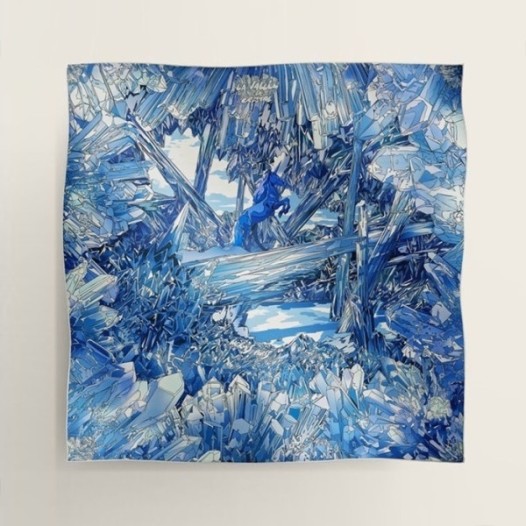 ❤에르메스 여성 블루 스카프 - Hermes Womens Blue Scarf - acc2233x