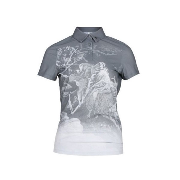 ✨[AMAZINGCRE] 어메이징크리 여성 단테 인페르노 카라 티셔츠 - gol1181x