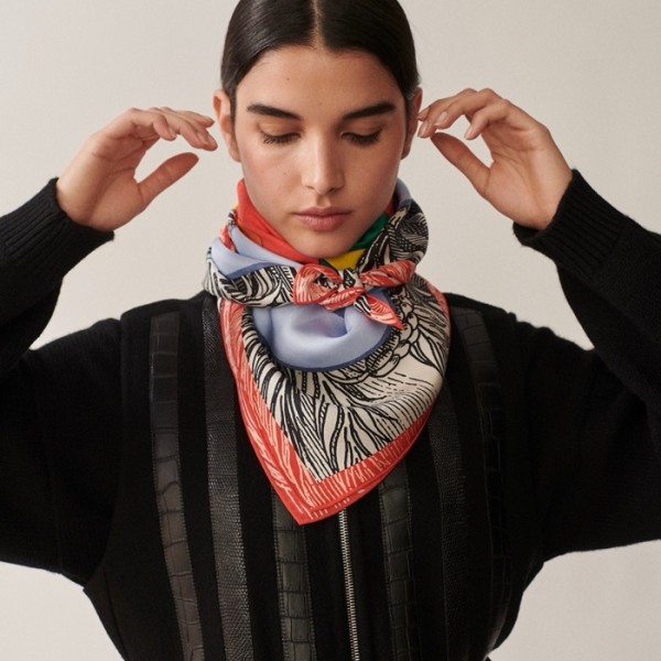 ✨에르메스 여성 블루 스카프 - Hermes Womens Blue Scarf - acc2252x