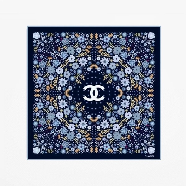 ✨샤넬 여성 네이비 스카프 - Chanel Womens Navy Scarf - acc2261x