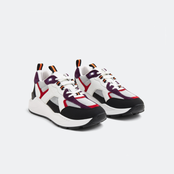 ✨버버리 남/녀 로우탑 스니커즈 - Burberry Unisex White Sneakers - bus1356x