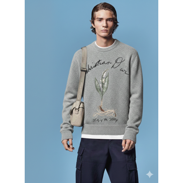✨디올 남성 라운드 니트 - Dior Mens Round Knitwear - dic1489x