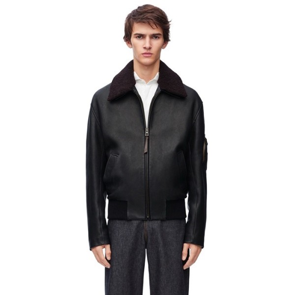 ✨로에베 남성 가죽 자켓 - Loewe Mens Leather Jacket - prc1499x