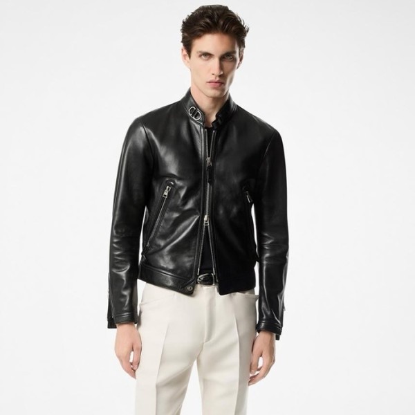 ✨톰포드 남성 가죽 자켓 - Tom Ford Mens Leather Jackets - toc1515x
