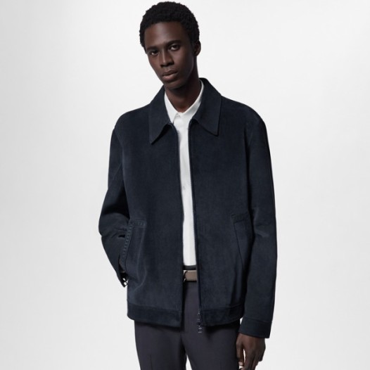 ❤루이비통 남성 가죽 자켓 - Louis vuitton Mens Polo Jackets - lvc1521x