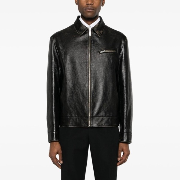 ✨프라다 남성 폴로 가죽 자켓 - Prada Mens Polo Jackets - prc1530x