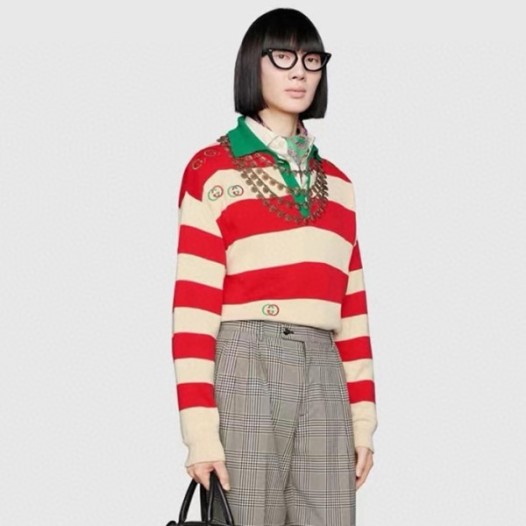 ❤구찌 여성 폴로 스웨터 - Gucci Womens Polo Sweater - guc1546x