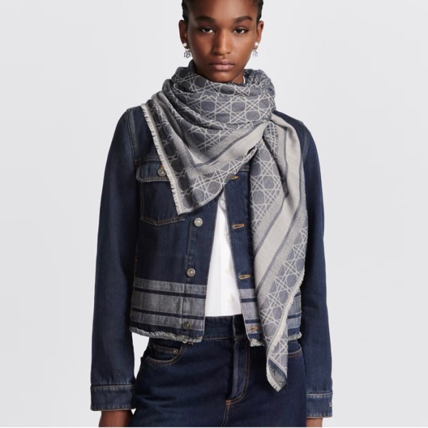 ✨디올 여성 그레이 머플러 - Dior Womens Gray Muffler - acc2286x