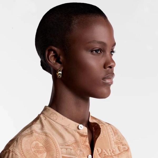 ✨루이비통 여성 골드 이어링 - Louis vuitton Womens Gold Earrings - acc2313x