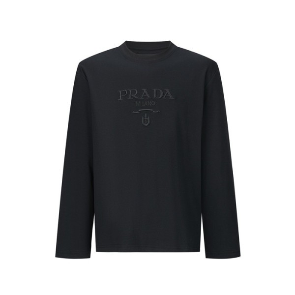 ✨프라다 남성 라운드 긴팔티 - Prada Mens Round Tshirts - prc1807x