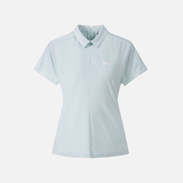 ✨PXG 여성 썸머 타공 카라 숏 슬리브 티셔츠 - gol1209x