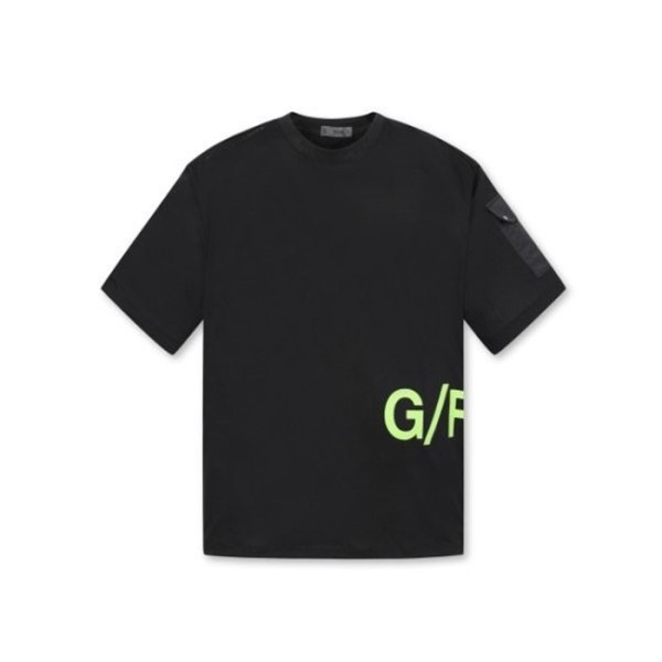✨[G/FORE] 지포어 남성 하이브리드 우븐 믹스 오버핏 티셔츠 - gol1216x