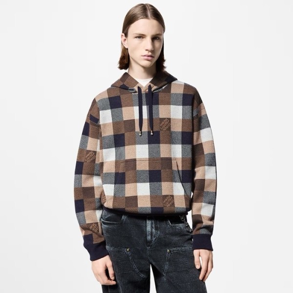 ✨루이비통 남성 니트 후드티 - Louis vuitton Mens Knit Hoodie - lvc1818x