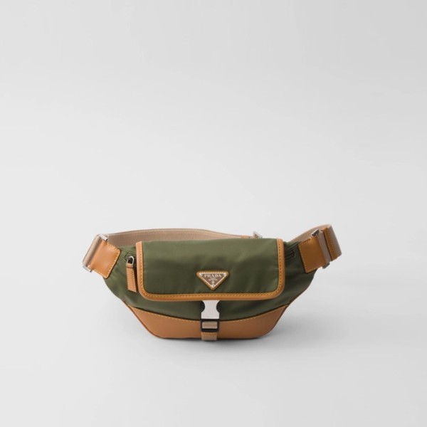 ✨프라다 남성 카키 슬링백 2VH176 - Prada Mens Khaki Fanny Bag - prb2334x
