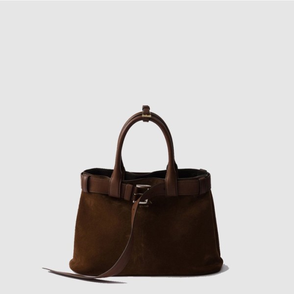 ✨프라다 여성 더블 벨트 토트백 1BA434 - Prada Womens Tan Tote Bag - prb2340x