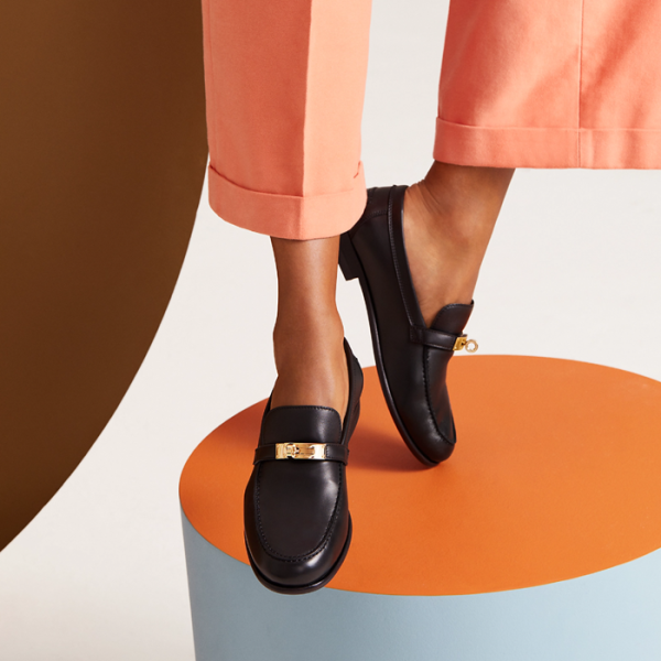 ✨에르메스 남성 블랙 데스틴 로퍼 - Hermes Mens Destin Loafers - hes1361x