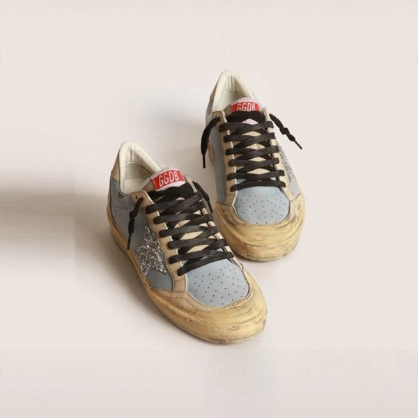 ✨골든구스 여성 블루 스니커즈 - Golden Goose Womens Ballstar Sneakers - gos1368x