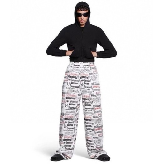 ❤발렌시아가 남성 화이트 팬츠 - Balenciaga Mens White Pants - bac1891x