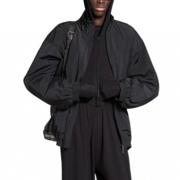 ✨발렌시아가 남성 블랙 자켓 - Balenciaga Mens Black Jackets - bac1902x