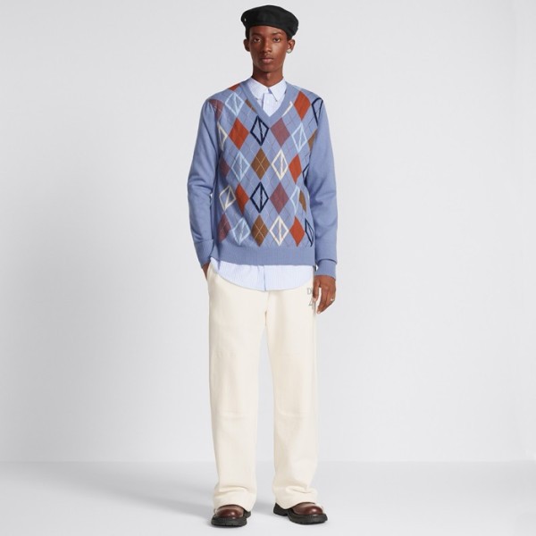 ✨디올 남성 화이트 팬츠 - Dior Mens Sweat Pants - dic1917x