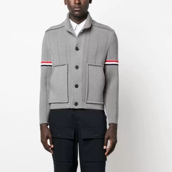 ✨톰브라운 남성 폴로 니트 - Thom Browne Mens Polo Knits - thc1945x