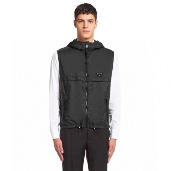 ✨프라다 남성 후드 베스트 - Prada Mens Hood Vest - prc1963x