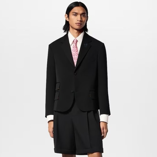 ✨루이비통 남성 슈트 자켓 - Louis vuitton Mens Black Jackets - lvc1970x