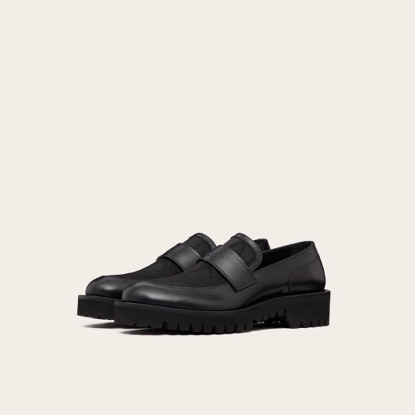 ✨발렌티노 남성 블랙 로퍼 - Valentino Mens Black Loafer - vas1383x