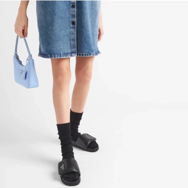 ✨프라다 여성 소프트 패딩 뮬 - Prada Womens Napa Mules - prs1390x