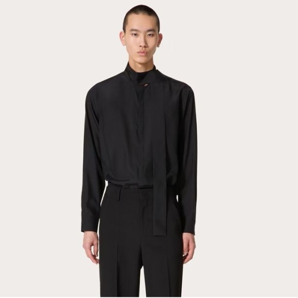 ✨발렌티노 남성 블랙 셔츠 - Valentino Mens Black Shirts - vac2050x