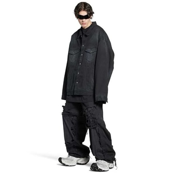✨발렌시아가 남성 블랙 자켓 - Balenciaga Mens Black Jackets - bac2066x