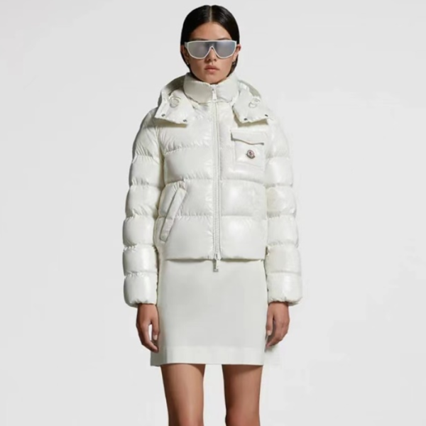 ✨몽클레어 여성 안드로 화이트 패딩 - Moncler Womens Amdro Padding - moc2093x