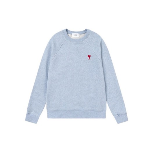 ❤아미 남성 블루 맨투맨 - Ami Mens Blue Tshirts - amc2138x