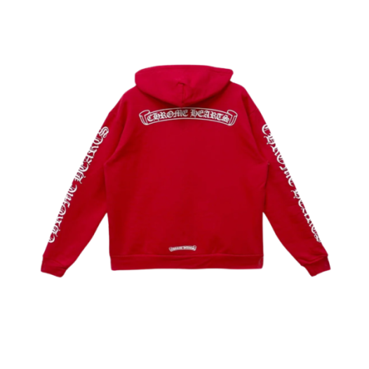 ❤크롬하츠 남성 레드 후디 - Chrom hearts Mens Red  Hoodie - chc2155x